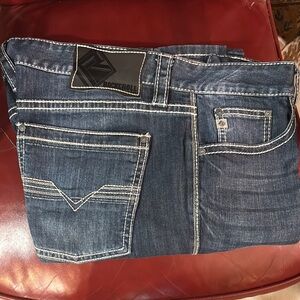 Men's Rock&Roll Blue Jeans